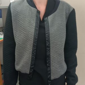 Sanctuary | Buttoned Quilted Bomber Jacket, M